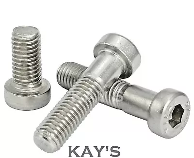 M6 (6mmØ) LOW HEAD CAP SCREWS A2 STAINLESS STEEL HEXAGON SOCKET ALLEN KEY BOLTS • £3.33