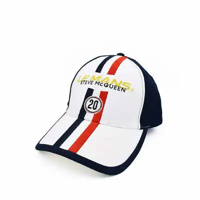Steve McQueen Le Mans Racing Two Tone Baseball Cap Hat - Official Merch-UK STOCK • £34.50
