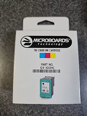 Brand New MICROBOARDS Technology Tri-color Ink Cartridge GX-300HC EXP 07/09 • $59.99