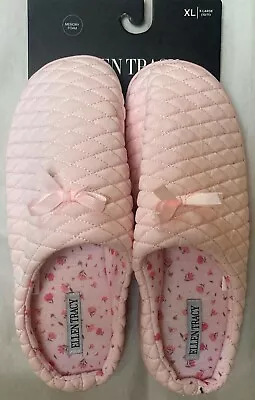 Nwt Ellen Tracy Women Blush Slippers With Memory Foam Large 9 $32  • $24.99