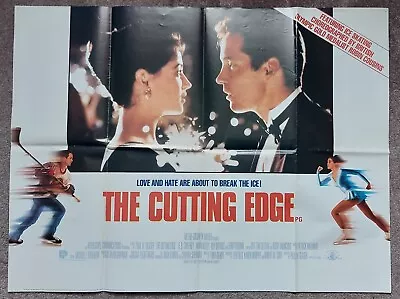 D.B.Sweeney THE CUTTING EDGE (1992)  UK Quad  Folded • £10