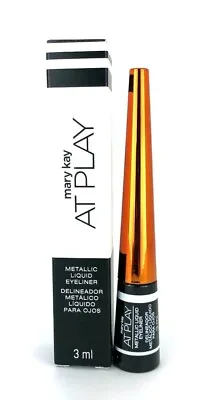 MARY KAY At PLAY METALLIC LIQUID EYELINER COPPER LIMITED Edition Eye Liner Red • $8.96