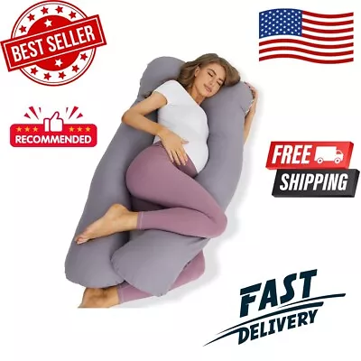 Pregnancy Pillow For Sleeping Maternity U Shaped Pillow Multi-Use For Pregnant • $37.99