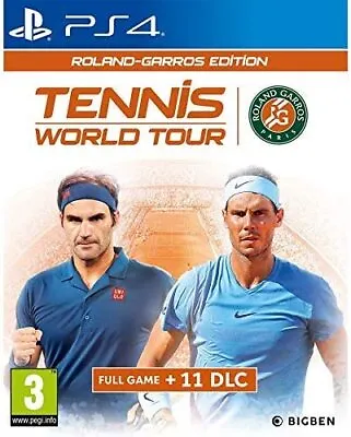 Tennis World Tour Roland-Garros Edition Sony PS4 Playstation 4 Nadal Mladenovic • $119