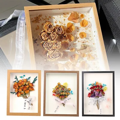 3D Deep Box Frame Picture Photo Frame Display Memory Case Frame Box A4 Size • $19.99