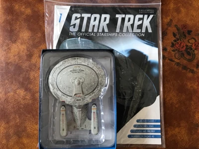 £19.75 • Buy EaglemossStar Trek USS Enterprise NCC-1701-D Starships Collection With Magazine