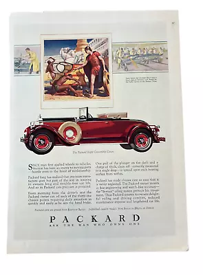 Packard 8 Convertible Coupe Choose The Timepiece An American Is Proudest To Own • $23.60