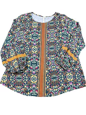 MATILDA JANE Flower Fall Harvest Long Sleeve L • £14.34