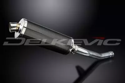 Delkevic 14  Carbon Oval Muffler - Kawasaki Concours GTR1400 2008-2021 Exhaust • $319.99