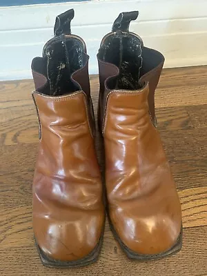 Vintage Muro Steel Toe Boots Leather Mens Sz 8 • $40