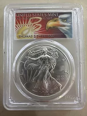 2020 PCGS MS70 American Silver Eagle US Mint Master Designer Thomas Cleveland • $39