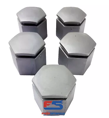 5 X Holden VE VF Commodore Omega 22 Mm Long Style Silver Wheel Nut Caps Covers • $49.95
