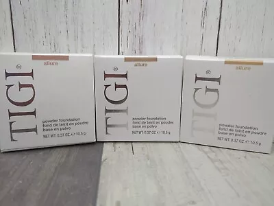 3 Pack TIGI Cosmetics Powder Foundation Allure 0.37 Ounce • $19.99