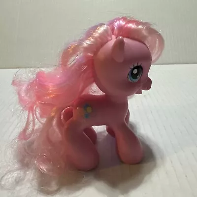 My Little Pony G3.5 Large Pinkie Pie Styling Glitter Hair Pony 8  MLP 2008 • $13.50