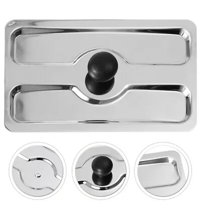 Stainless Steel Toaster Cover For 2 Slice Toaster And Bread Maker • $11.49