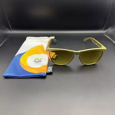 Oakley Frogskin Rio 2016 Gold W/24k Gold Iridium Lenses • $1900