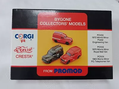 £14.50 • Buy Corgi Bypost Cresta 1:43 Post Office Royal Mail - Morris Minor Van Set 97541 