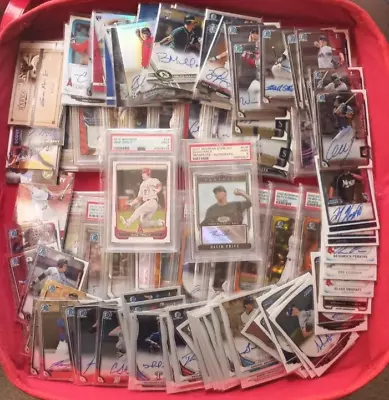 Mystery Pack Guaranteed Graded Psa 9 Or 10 With Autos Relics 50 Cards & More!! • $26