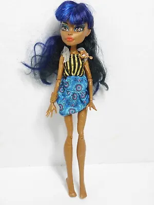 Monster High Doll Robecca Steam Coffin Bean Mattel #38 Barista 2014 • $16.49