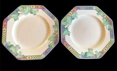 Villeroy & Boch Pasadena Vitro Porcelain Germany Vitro 2 Salad Plates 8-1/8  • $22.40