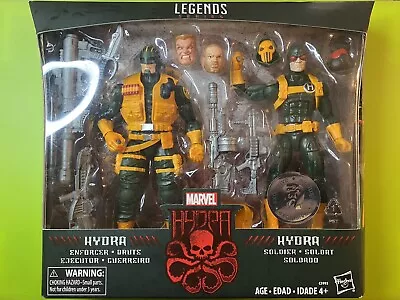 Marvel Legends Hydra 2 Pack Enforcer Soldier TRU Exclusive Red Skull NIB • $74.99