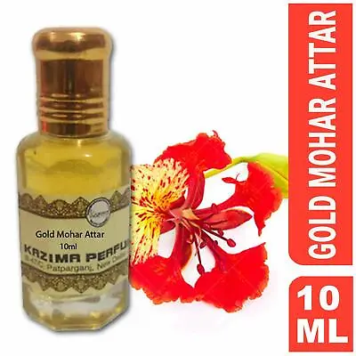 £9.42 • Buy KAZIMA Gold Mohar Attar Perfume For Unisex- Pure Natural Undiluted Non-Alcoholic