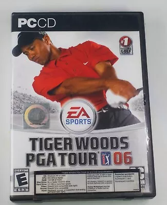 Tiger Woods PGA Tour 06 PC Game - EA Sports CIB Manual And 3 Discs • $6