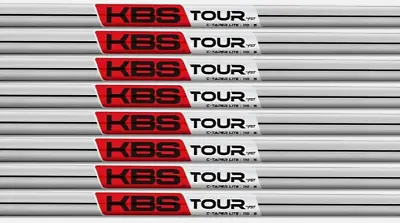 KBS C-Taper Lite .370  Iron Golf Club Shafts - Singles Or BUNDLE Sets - R/S/X • $359.95