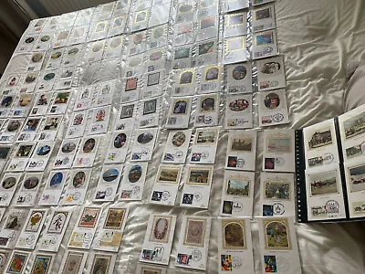 £118 • Buy 118 Benham FDI Postcards RAF , Domesday Book, Spanish Armada Royal Mail Etc