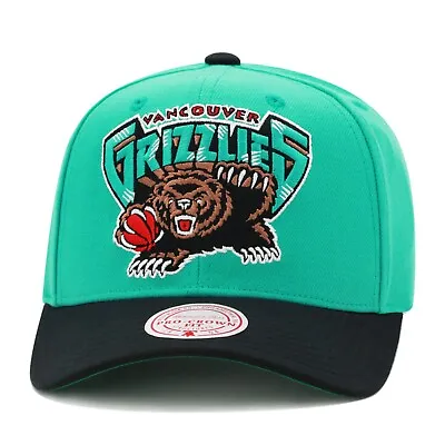 Mitchell & Ness Vancouver Grizzlies XL Pro Precurved Snapback Hat Cap - Teal • $34.90