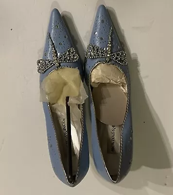 Ladies Monzo Franco Sz 9M Light Blue Shoes  • $49