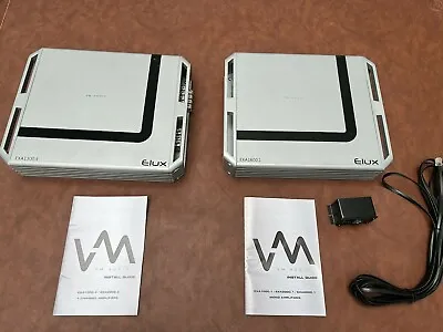 Car Audio Amplifiers Elux VM: EXA1300.4 And EXA1600.1 • $150