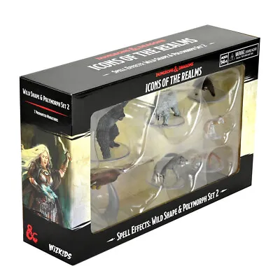 $77.95 • Buy Dungeons & Dragons: Wild Shape & Polymorph Set 2 Painted Miniatures Pack