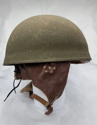 Original WW2 British/Australian Dispatch Rider BMB 1942 Helmet Size 7 1/4 • $475