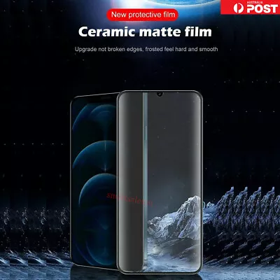 Ceramic Privacy Screen Protector For IPhone 11/12/X/XR/XS Max/13/14/ 15 Pro Max • $8.25