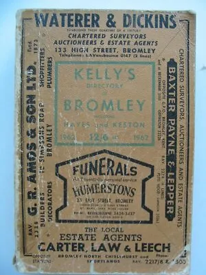  Kelly's Directory Of Bromley Including Hayes And Keston  • £52.25