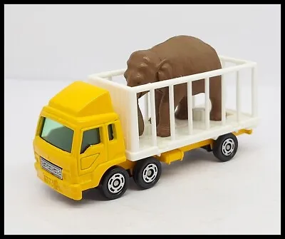 TOMICA MITSUBISHI FUSO ANIMAL CARRIER Elephant TRUCK 1/102 TOMY New 7 • $14.80