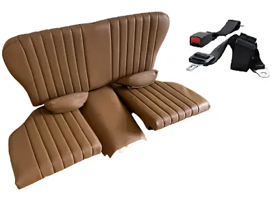 Back Seat Jump Childrens For Mercedes Sl 107 Foldable Dattel + Belts • $868.88