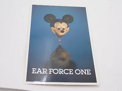 Walt Disney Mickey Mouse Collection Ear Force One Hot Air Balloon Postcard • $2.99