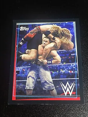 2021 John Cena WWE Topps Road To WrestleMania Stickers Album • $1.85