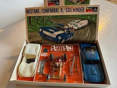 Monogram 1:24 Scale Mustang Slot Car 350 GT Chaparral 2 Sidewinder Chassis • $285