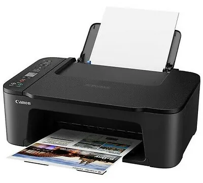 $113.95 • Buy Canon PIXMA Home TS3460BK A4 All-in-One Inkjet Wi-Fi Printer PG645+CL646 NEW