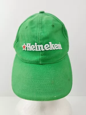 Heineken Beer Green Baseball Adjustable Cap Hat Embroidered • $12.95