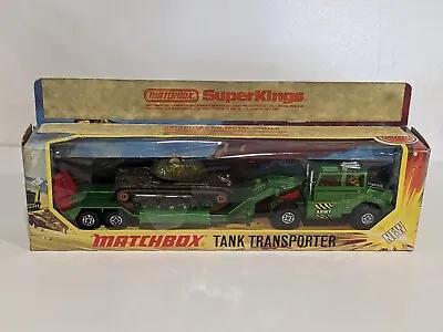 Matchbox Battle Kings K-106 Tank Transporter Super Kings Box??????? • $73.16