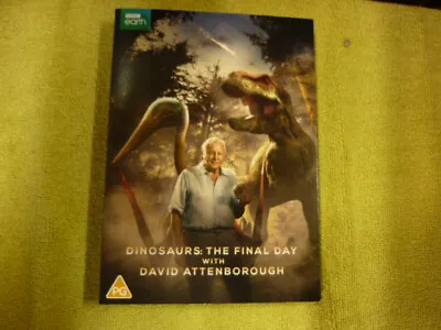 BBC Earth : Dinosaurs: The Final Day With David Attenborough (DVD)- UNPLAYED • £5.99