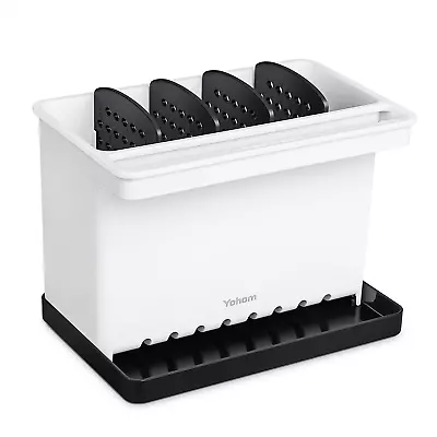 Kitchen Sink Caddy Sponge Holder 3-In-1 Kitchen Sink Organizer For Sink Tidy Scr • $36.31