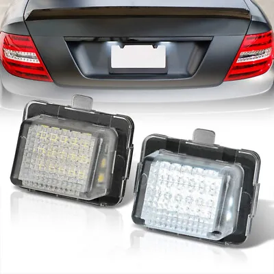 2x LED License Plate Light For Benz C E S CLS SLK Class W218 C216 W212 W205 W204 • $10.68