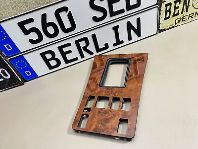 Mercedes Benz W126 Center Console Wood SYRIA NOS 86 To 89 • $125