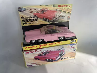 Dinky 100 - Lady Penelope's FAB 1 VNM - Repro Outer Box • £99