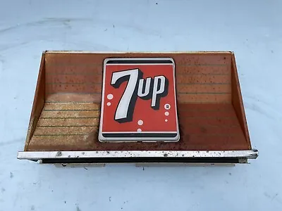 Original Vintage VMC Vendorlator 81 Square Top 7up Sign Vendo Soda Machine • $150